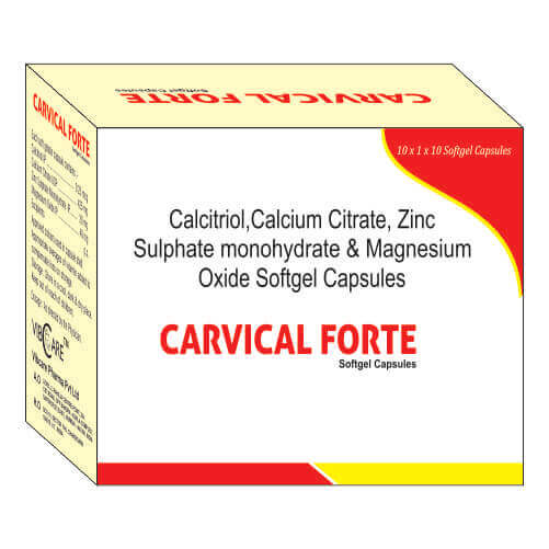 Calcitriol Calcium Citrate And Zinc Sulphate Monohydrate