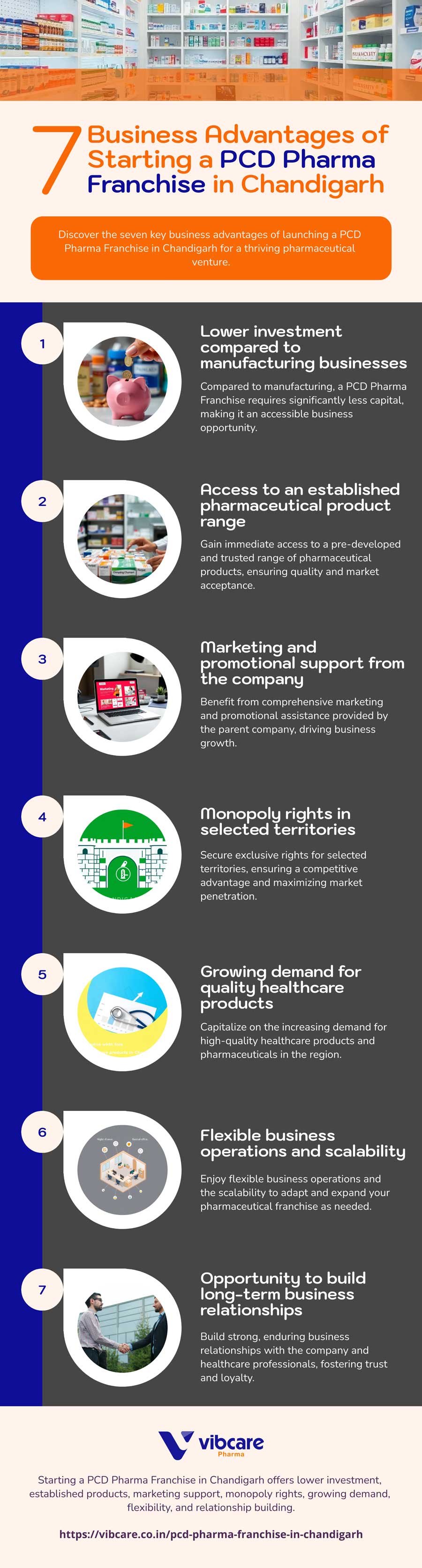 7 Business Advantages of Starting a PCD Pharma Franchise in Chandigarh