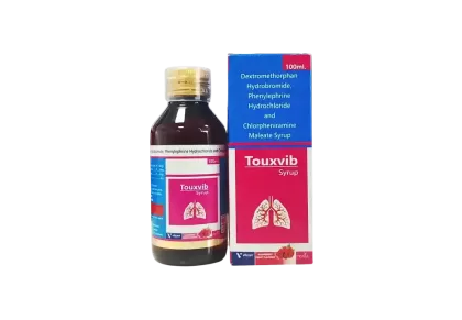 Touxvib syrup dextromethorphan phenylephrine chlorpheniramine – Vibcare respiratory PCD franchise dry cough range