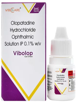Vibolop olopatadine eye drop – Vibcare ophthalmic PCD franchise anti-allergy range