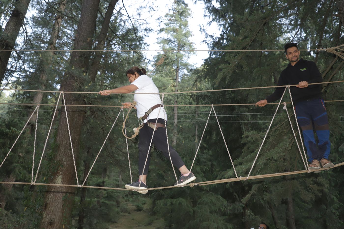 Vibcare team offsite at Camp Mashobra Greens, 2022