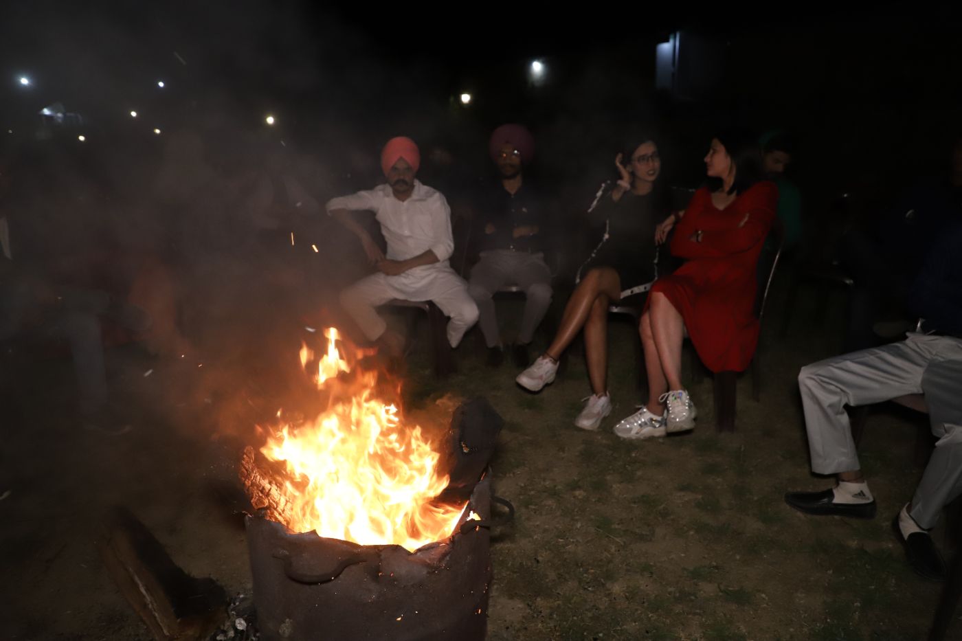 Vibcare team offsite at Camp Mashobra Greens, 2022