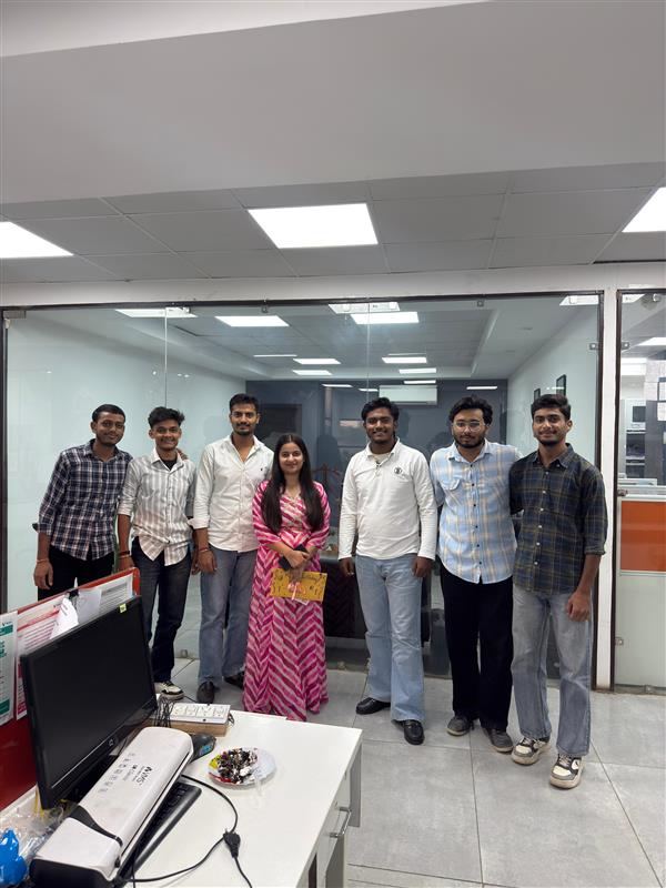 Birthday and farewell celebrations at the Vibcare office, Panchkula