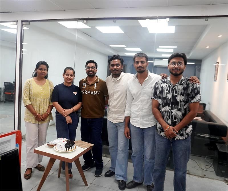 Birthday and farewell celebrations at the Vibcare office, Panchkula