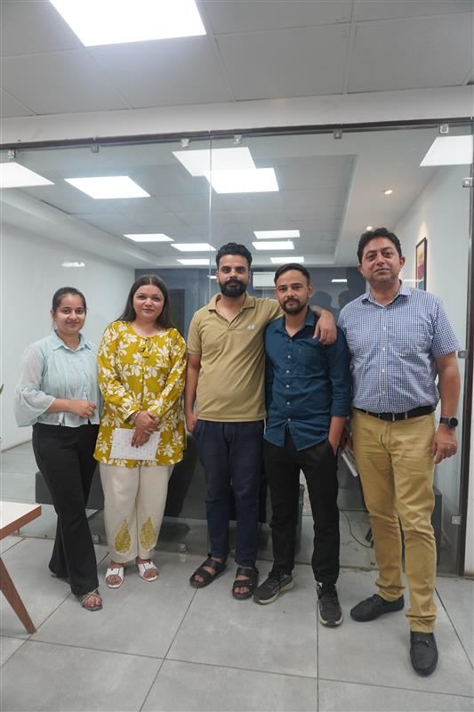 Birthday and farewell celebrations at the Vibcare office, Panchkula