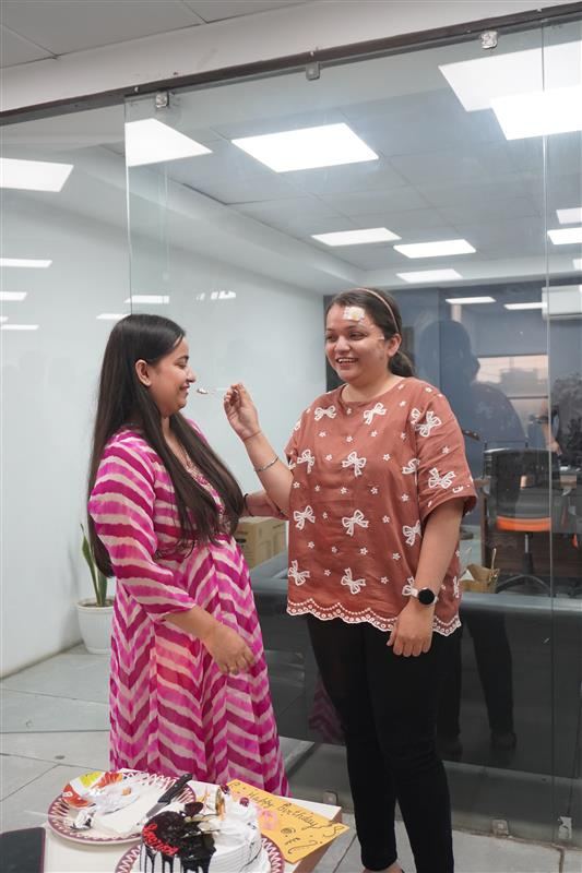 Birthday and farewell celebrations at the Vibcare office, Panchkula