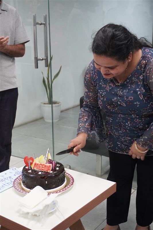 Birthday and farewell celebrations at the Vibcare office, Panchkula