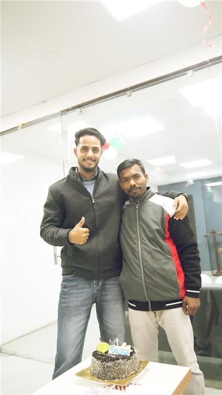 Birthday and farewell celebrations at the Vibcare office, Panchkula