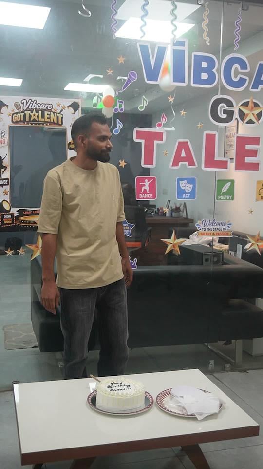 Festival celebration at the Vibcare office, Panchkula
