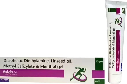 Volvib Gel diclofenac linseed oil methyl salicylate – Vibcare ortho PCD franchise topical pain range
