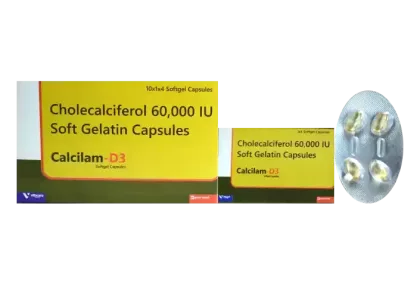 CALCILAM D3 60K SOFTGEL