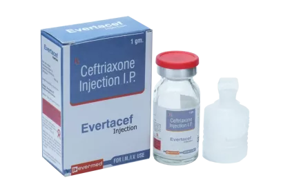 EVERTACEF 1GM INJECTION