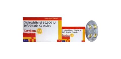 CARVIJEM D3 60K SOFTGEL :