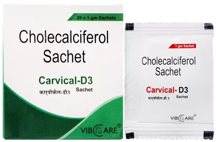 CARVICAL D3 60000 IU SACHET
