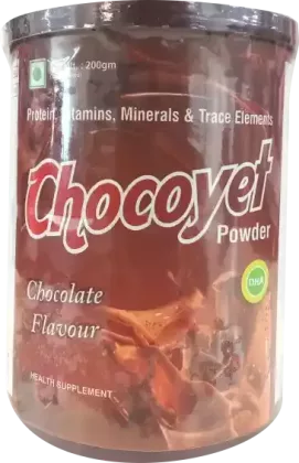 CHOCOYET DHA POWDER (PLASTIC JAR) FOOD